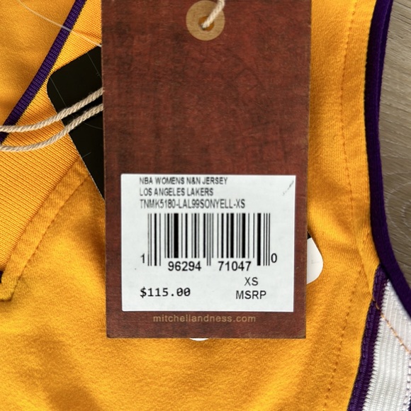 Mitchell NessLos Angeles Lakers Jersey Dress women size xs small medium L - Picture 4 of 8